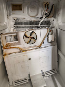 ремонт холодильника индезит с системой no frost