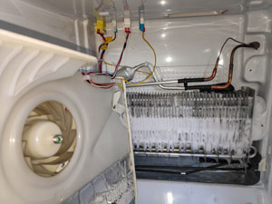 ремонт системы оттайки холодильника самсунг