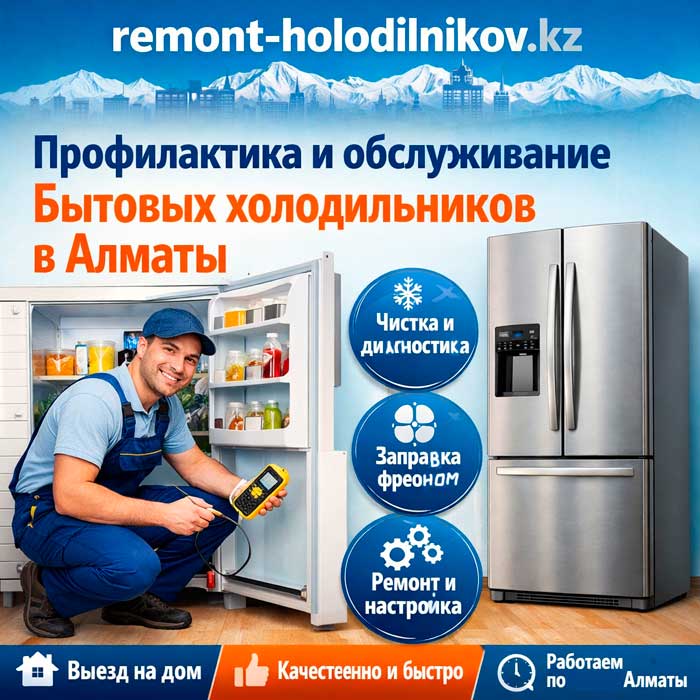 Обслуживание бытовых холодильников