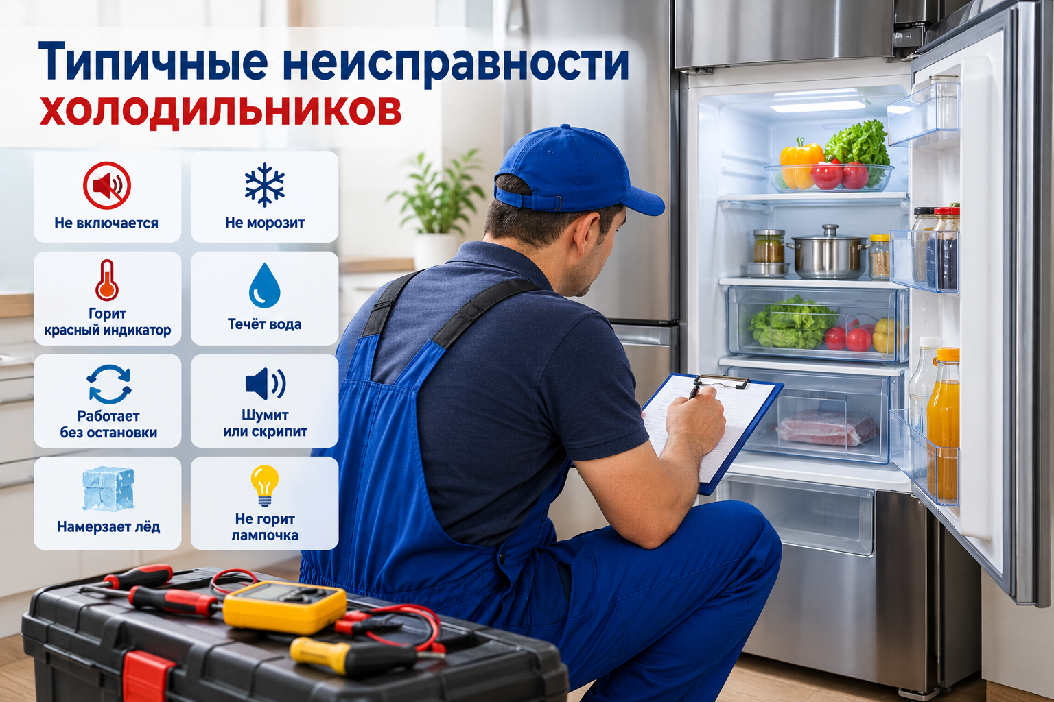 Типичные неисправности холодильников — диагностика холодильника мастером
